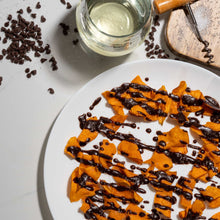 Load image into Gallery viewer, Sweet Potato Chips Kettle Cooked in coconut oil, dipped in chocolate for the perfect snack.
