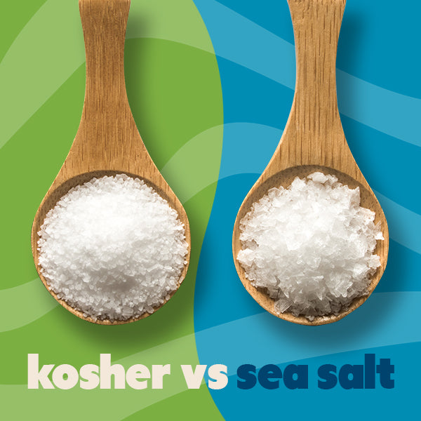 What Are Key Differences Between Kosher Salt and Sea Salt?