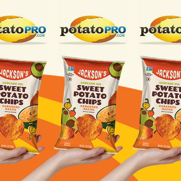 Jackson's New Habanero Nacho Flavour Spices Up Its Sweet Potato Chip Lineup