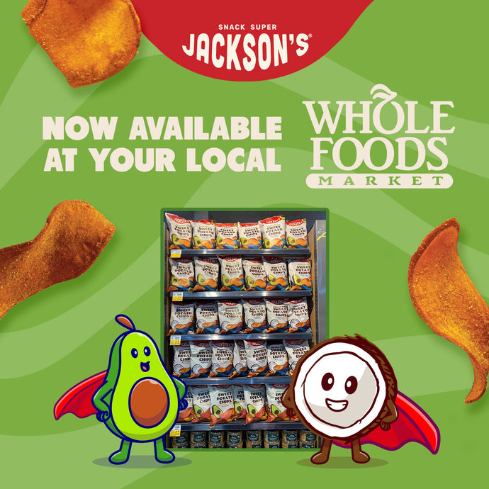 Jackson's Brings the Flavor with Delicious Sweet Potato Chips at Whole Foods