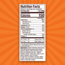 Load image into Gallery viewer, Jackson&#39;s sweet potato chip nutritional label - healthy, tasty potato chips. Anti inflammatory diet.
