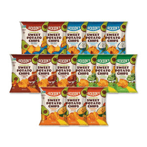 Epic Flavors Variety Pack Sweet Potato Chips in Avocado Oil 2.5oz. Vegan & Gluten-free chips
