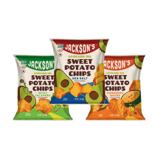 Spicy Variety Pack Sweet Potato Chips in Avocado Oil 1oz (Pack of 30)