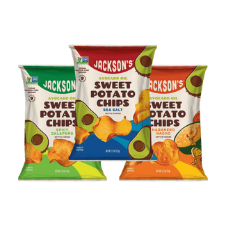 Spicy Variety Pack Sweet Potato Chips in Avocado Oil 2.5oz (Pack of 14)