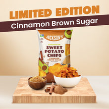 Load image into Gallery viewer, Cinnamon Brown Sugar Sweet Potato Chips in Avocado Oil 5oz (Pack of 8)
