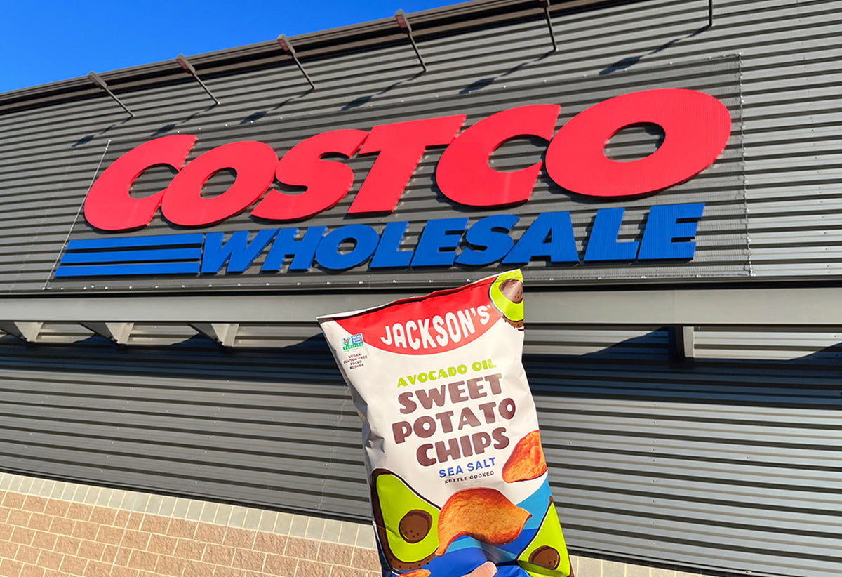 Find Jackson's kettle-cooked chips at Costco 