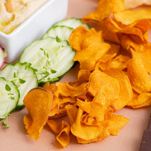 Load image into Gallery viewer, Kettle cooked sweet potato chips by Jackson&#39;s. Cooked in premium avocado oil using simple ingredients.
