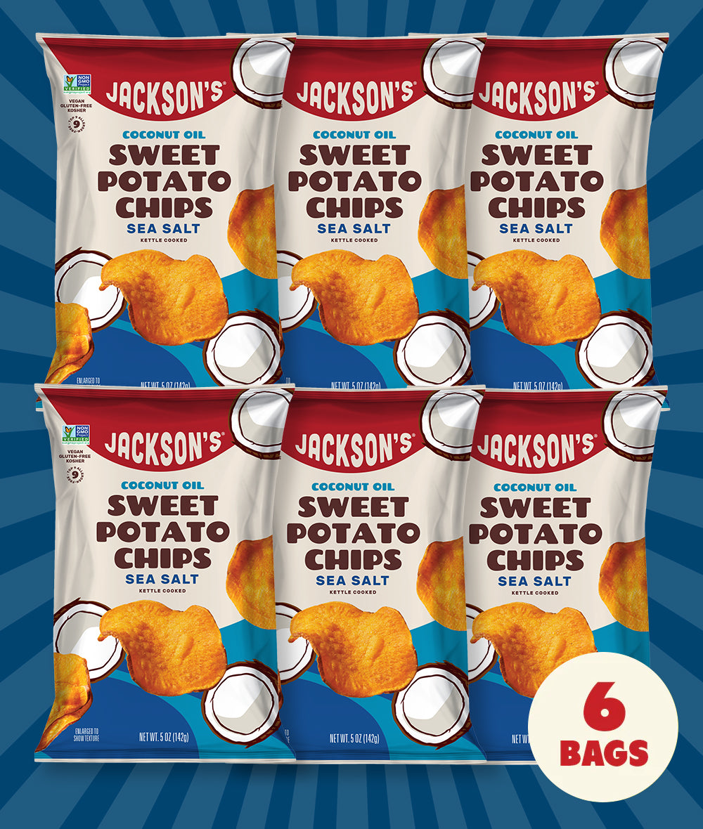 Jackson's Sea Salt Sweet Potato Chips with Avocado Oil - Buy or