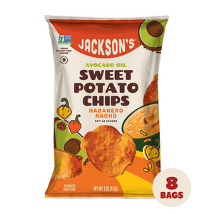 Habanero Nacho Sweet Potato Chips in Avocado Oil 5oz - 8 Bags