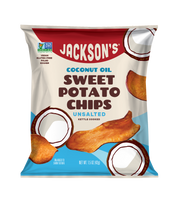Unsalted Sweet Potato Chips with Coconut Oil 1.5oz - 1 bag